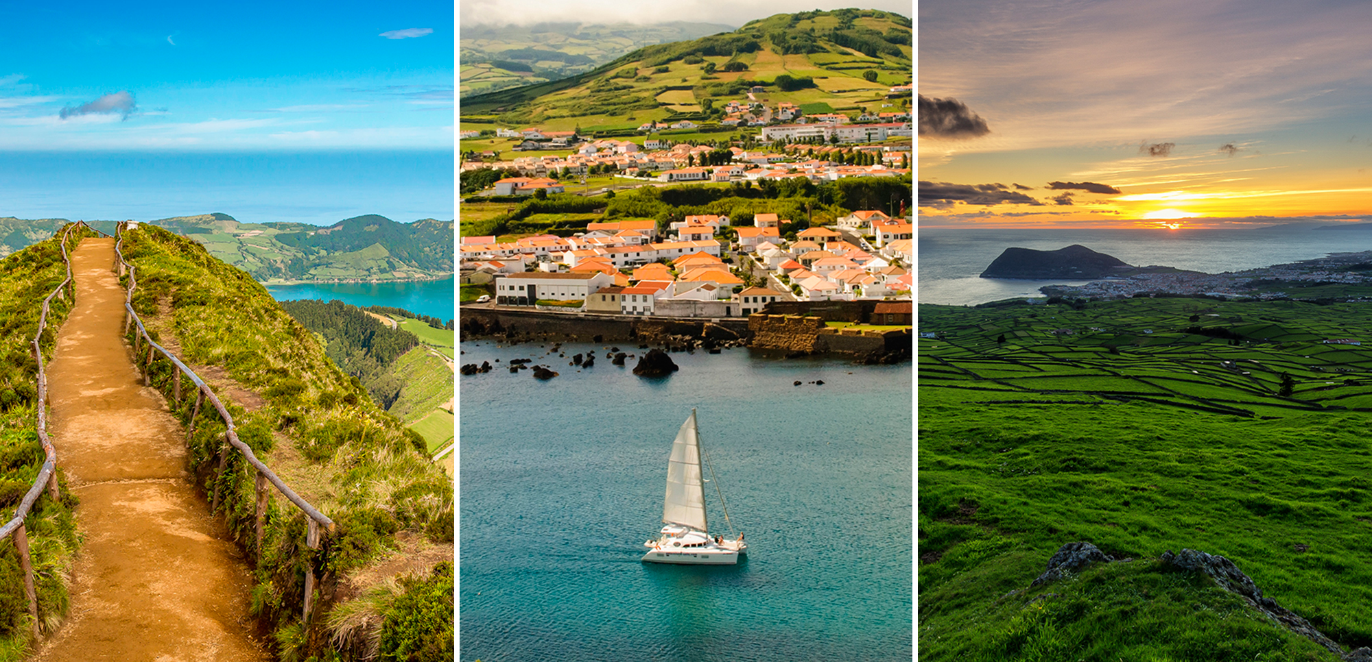 Sao-Miguel,Faial,Terceira